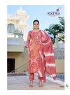 Siri Vol 5 By Radhika Rayon Embroidery Work Kurti With Bottom Dupatta Online Wholesale